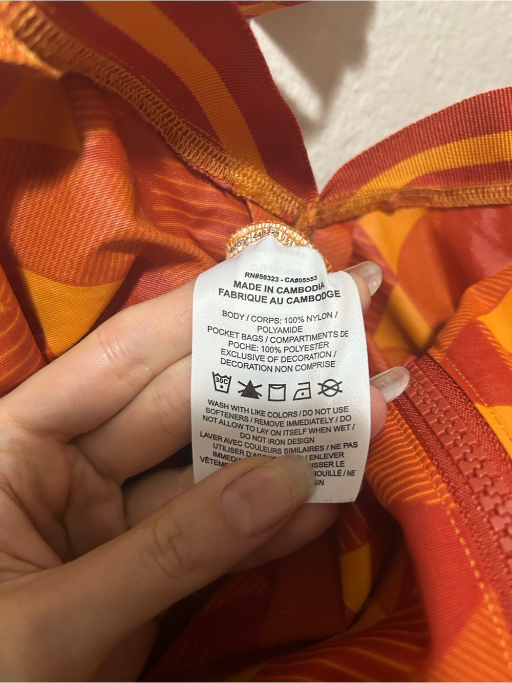 Nike x Serena Williams Design Crew Tennis Jumpsuit Cinnabar/Gold Geometric L - Picture 9 of 10
